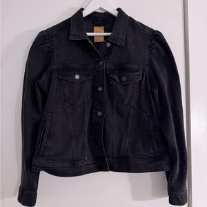 GAP Dark/Black Denim Jean Jacket